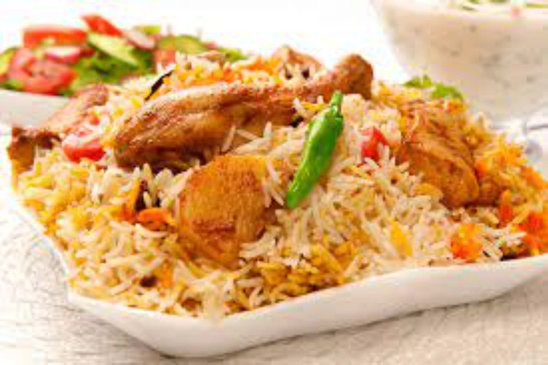 Chicken Biriyani - ASHIRBAD BIRIYANI HOUSE, HALF